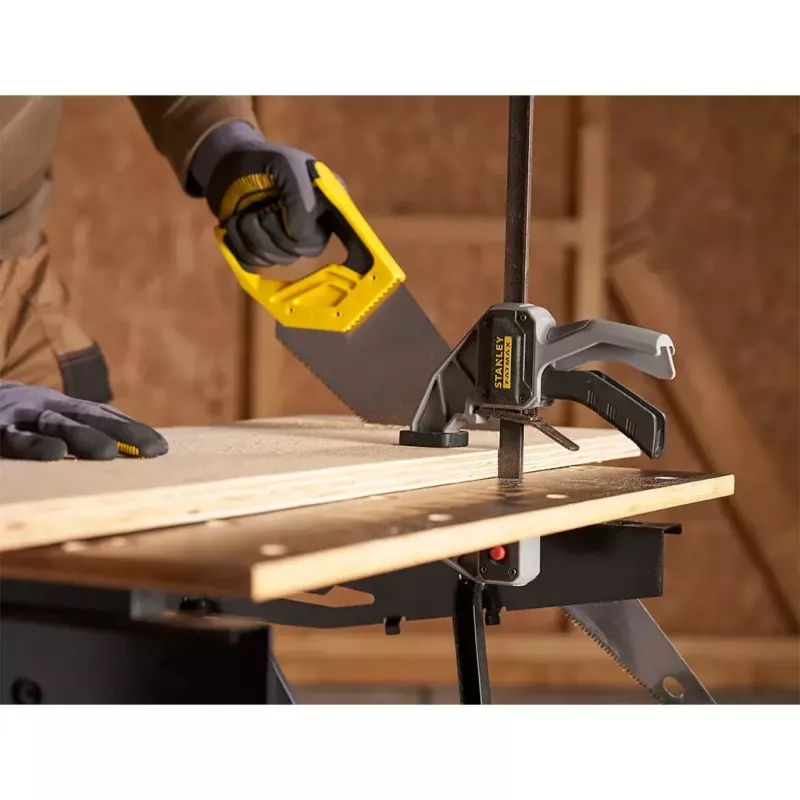 Medžio apdirbimo darbastalis Stanley STST83800-1 Bambukas Plienas Juoda Geltona 625 mm