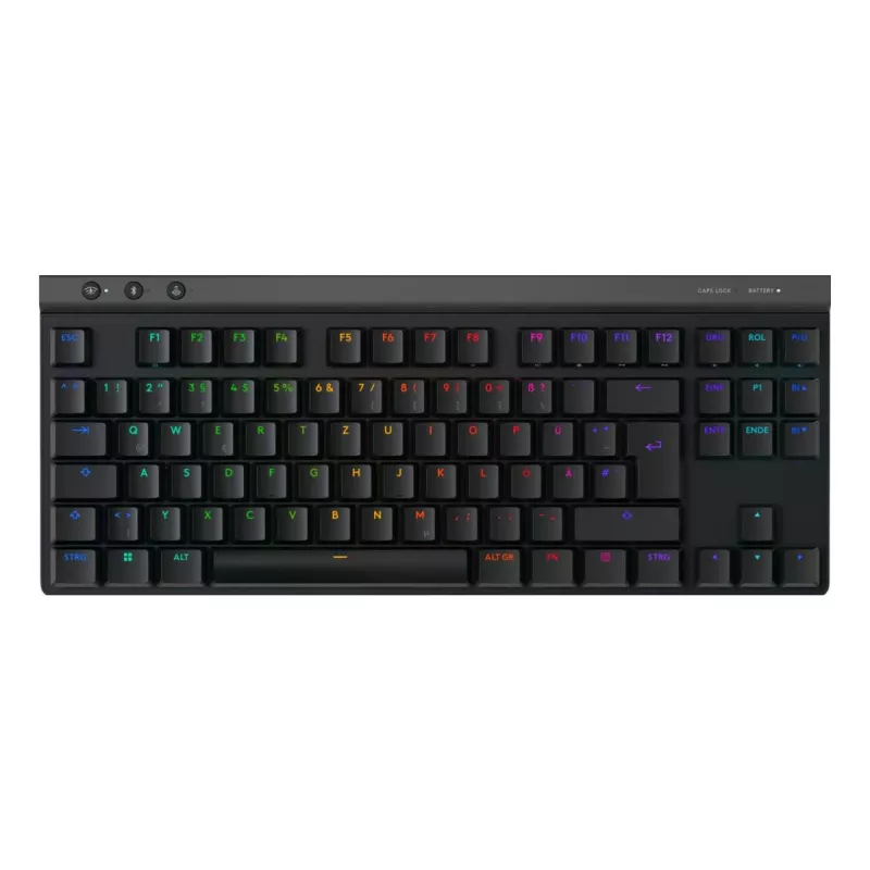 LOGITECH G515 belaidė žaidimų klaviatūra, lytėjimo, juoda, Qwertz, čekų k.