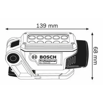 Bosch GLI DeciLED Professional mėlyna, pilka LED