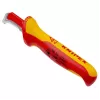 Knipex 98 55 SB raudonai geltonas peilis su fiksuota ašmenimis