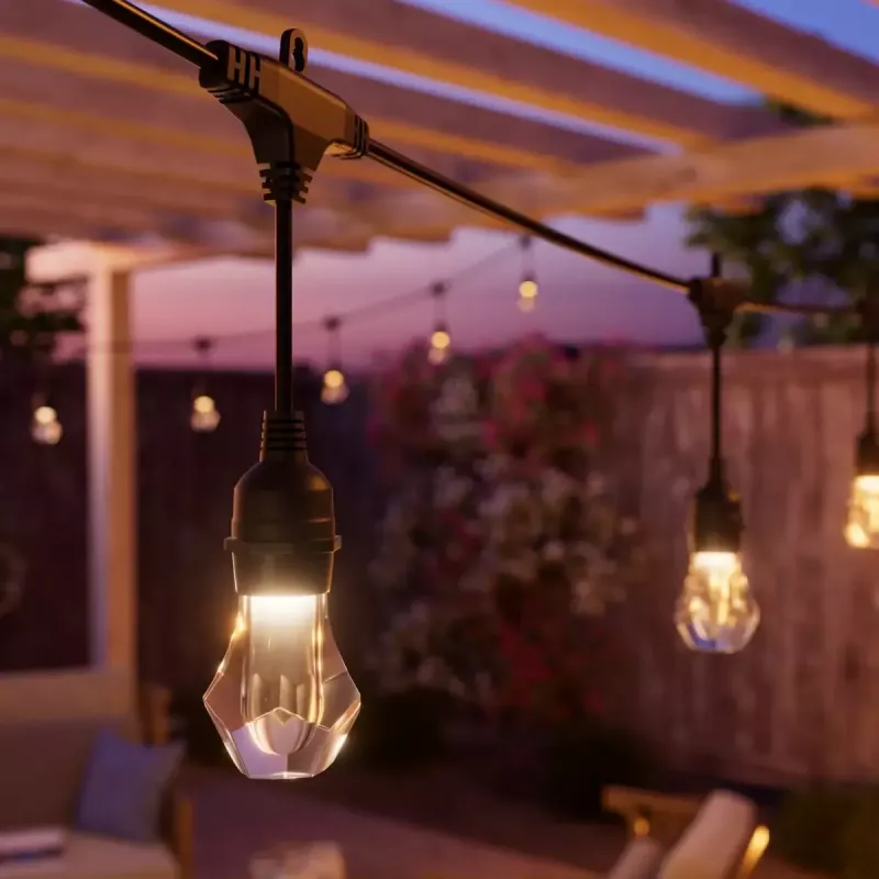 Lauko girliandos Nanoleaf Essentials NF084E00-20SLO 15 m įvairiaspalvės Matter