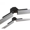 Kampo reguliavimo jungtis B-Tech BT8390 45° pasukimas Juoda