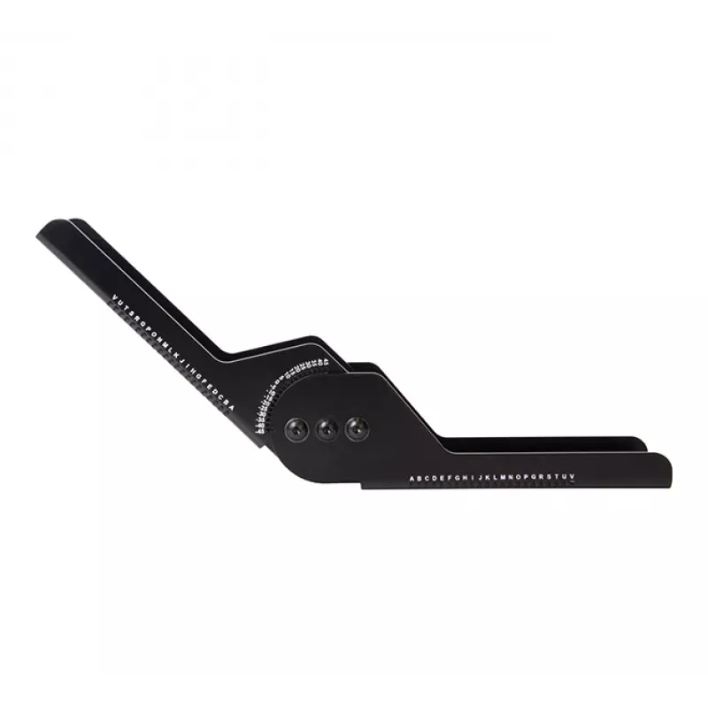 Kampo reguliavimo jungtis B-Tech BT8390 45° pasukimas Juoda