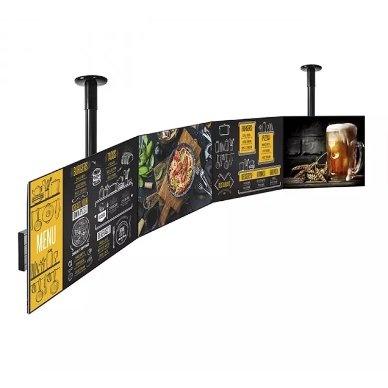Kampo reguliavimo jungtis B-Tech BT8390 45° pasukimas Juoda