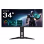 GIGABYTE MO34WQC2 34 colių OLED WQHD lenktas žaidimų monitorius - 3440 x 1440, 240Hz, 0.03ms, KVM, 250 cd/m², FreeSync Premium Pro, DisplayHDR True Black 400, HDMI 2.1, Displayport 1.4