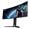 GIGABYTE MO34WQC2 34 colių OLED WQHD lenktas žaidimų monitorius - 3440 x 1440, 240Hz, 0.03ms, KVM, 250 cd/m², FreeSync Premium Pro, DisplayHDR True Black 400, HDMI 2.1, Displayport 1.4
