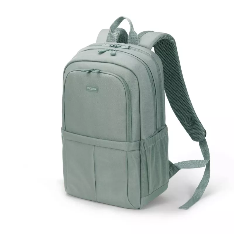DICOTA Eco Backpack Scale - 13-15,6 col. nešiojamojo kompiuterio kuprinė - Pilka / 600d perdirbtas PET