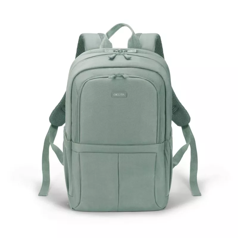DICOTA Eco Backpack Scale - 13-15,6 col. nešiojamojo kompiuterio kuprinė - Pilka / 600d perdirbtas PET