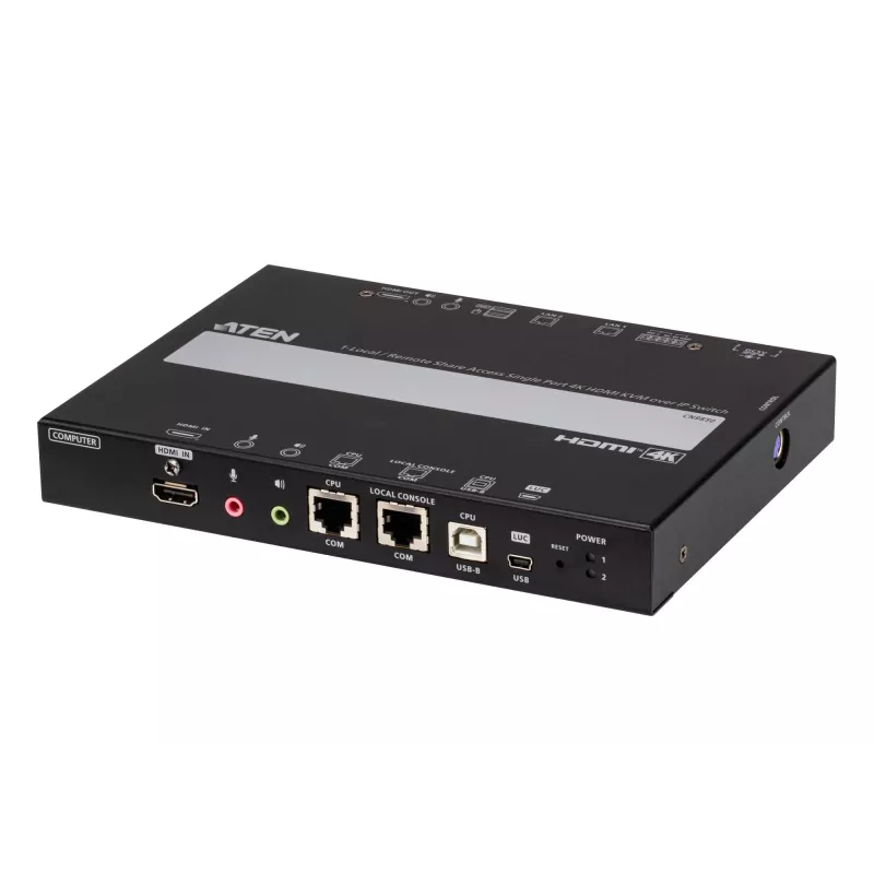 ATEN CN9850-AT-G KVM jungiklis, juodas
