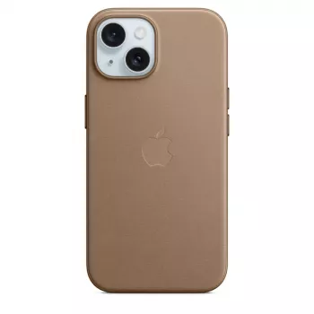 APPLE Apple FineWoven dėklas su MagSafe iPhone 15 Taupe