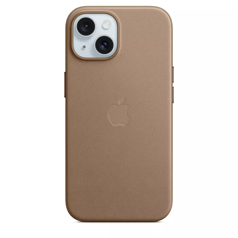 APPLE Apple FineWoven dėklas su MagSafe iPhone 15 Taupe