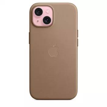 APPLE Apple FineWoven dėklas su MagSafe iPhone 15 Taupe