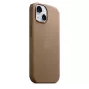 APPLE Apple FineWoven dėklas su MagSafe iPhone 15 Taupe