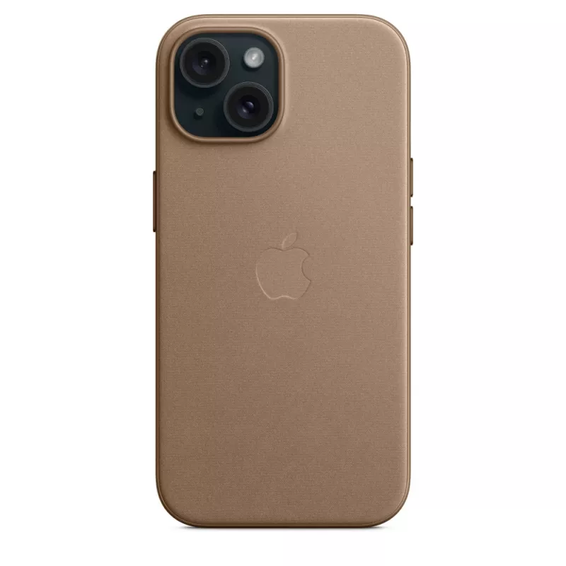 APPLE Apple FineWoven dėklas su MagSafe iPhone 15 Taupe