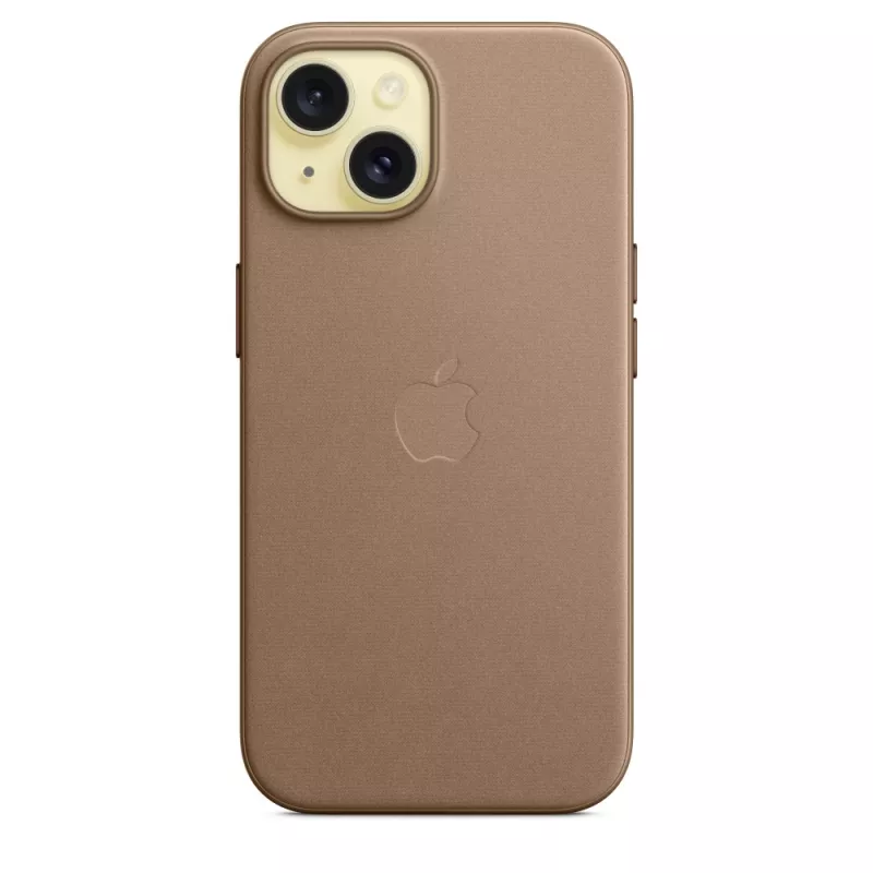 APPLE Apple FineWoven dėklas su MagSafe iPhone 15 Taupe