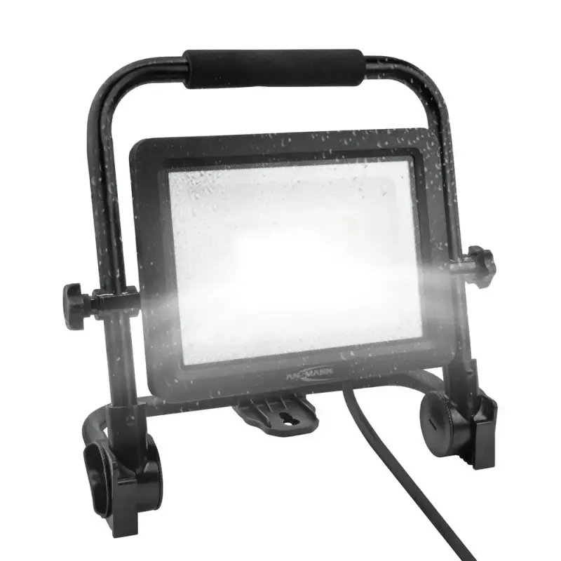 Prožektorinis darbinis šviestuvas Ansmann FL50W-AC juodas LED 50 W 5400 lm