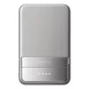 Power bank EcoFlow Rapid 5000 (Lithium-Ion 5000 mAh, PD fast charge, 30 W total, wireless, USB-C, Sidabrinė)