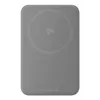 Power bank EcoFlow Rapid 5000 (Lithium-Ion 5000 mAh, PD fast charge, 30 W total, wireless, USB-C, Sidabrinė)
