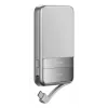 Power bank EcoFlow Rapid 5000 (Lithium-Ion 5000 mAh, PD fast charge, 30 W total, wireless, USB-C, Sidabrinė)