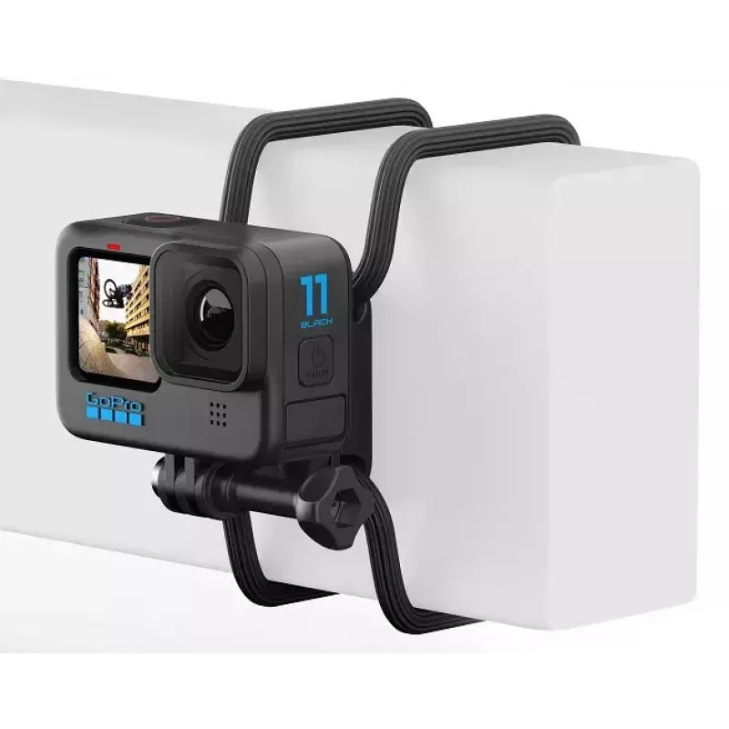 Laikiklio rinkinys „GoPro Flexible Grip Mount“, skirtas visoms HERO kameroms, juodas plastikas