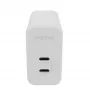 mophie Accessories-Wall Adapter-USB-C-PD-DUAL-67W-GAN-Baltas-EU (2xUSBC)