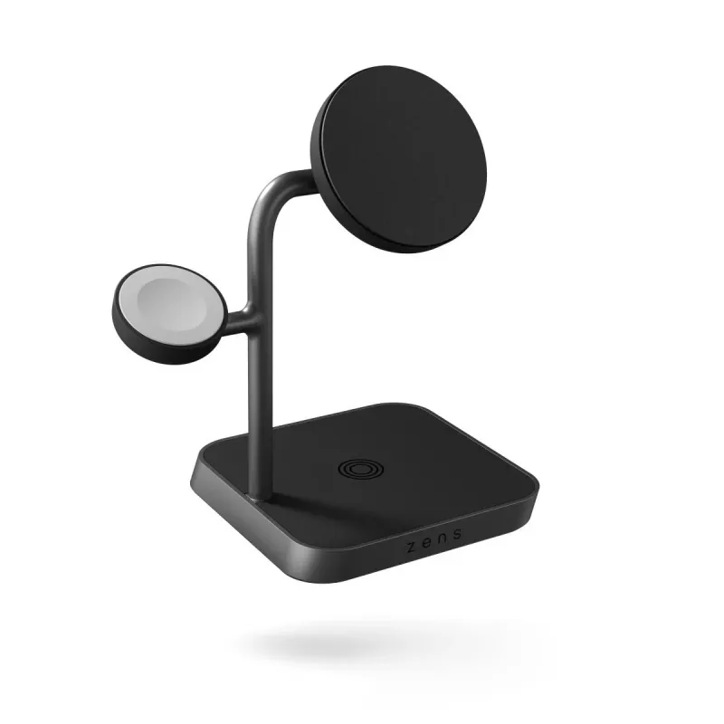 ZENS Office Charger Pro 3 juodas belaidis greito įkrovimo kroviklis patalpose AC
