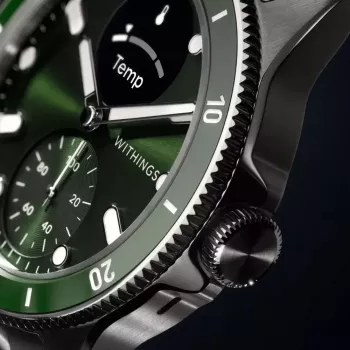 Išmanusis laikrodis Withings ScanWatch Nova iš nerūdijančio plieno