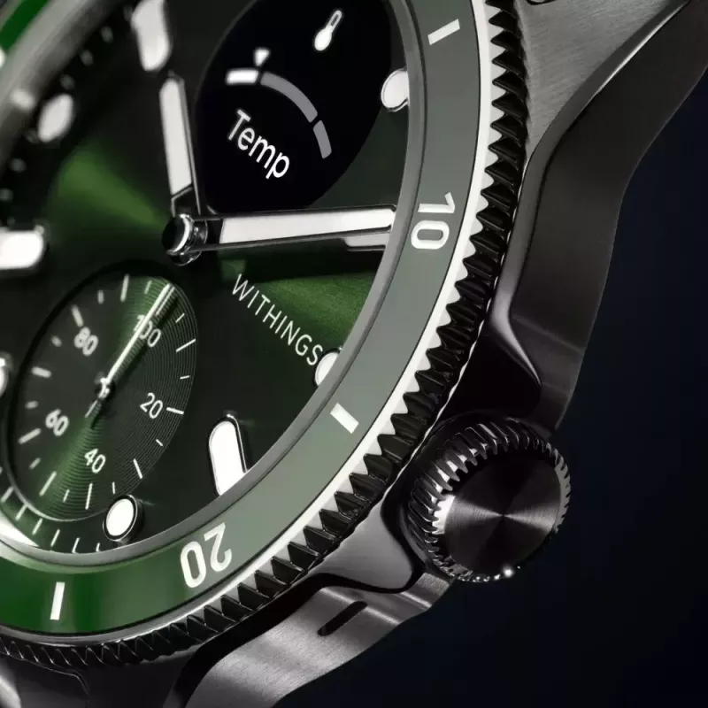 Išmanusis laikrodis Withings ScanWatch Nova iš nerūdijančio plieno