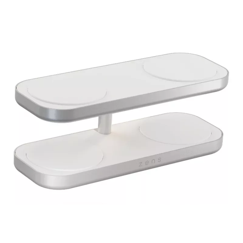 ZENS Quattro Wireless Charger Pro 4 Balta