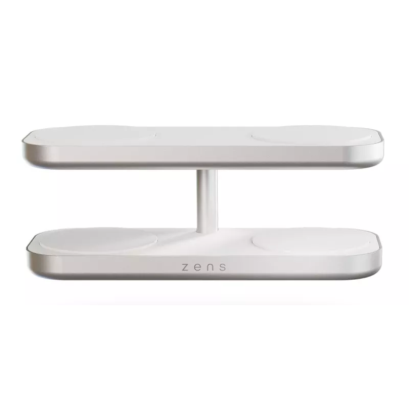 ZENS Quattro Wireless Charger Pro 4 Balta