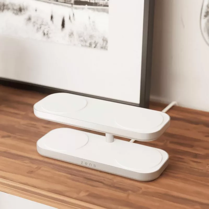 ZENS Quattro Wireless Charger Pro 4 Balta