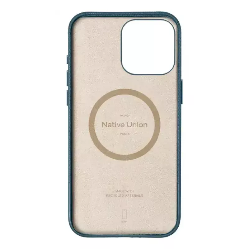 Apsauginis dėklas Native Union (Re)Classic, skirtas iPhone 16 Pro Max – tamsiai mėlynas, 6,9 colio (17,5 cm) ekranui