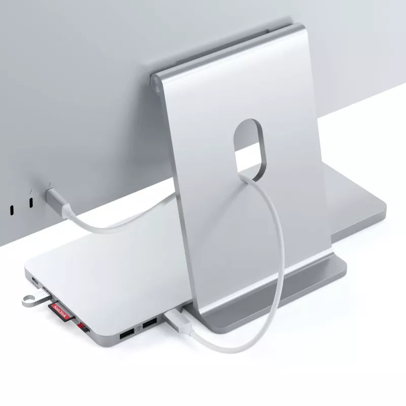 SATECHI nešiojamojo kompiuterio dokas / prievadų replikatorius, laidinis, USB 3.2 Gen 2 / 3.1 Gen