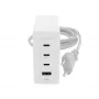 mophie Accessories-Sieninis adapteris-USB-C-PD-HUB-120W-GAN-Balta-EU(3xUSBC + 1xUSBA)