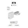 mophie Accessories-Sieninis adapteris-USB-C-PD-HUB-120W-GAN-Balta-EU(3xUSBC + 1xUSBA)