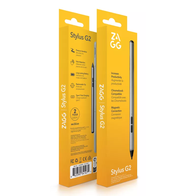 Stylus Zagg G2, suderinamas su Acer, Amazon, ASUS, HP, Lenovo, Samsung USI 1.0 2.0