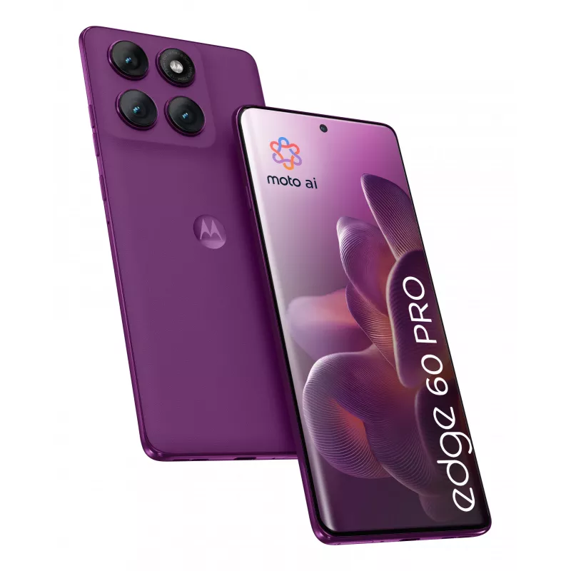 Motorola edge 60 pro 16.9 cm (6.67 colio) Dual SIM Android 15 5G USB Type-C 12 GB 512 GB 6000 mAh Violetinė