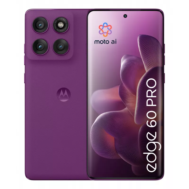 Motorola edge 60 pro 16.9 cm (6.67 colio) Dual SIM Android 15 5G USB Type-C 12 GB 512 GB 6000 mAh Violetinė