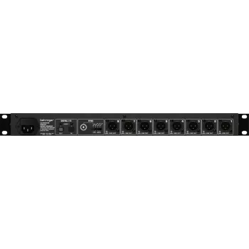 Behringer ULTRAGAIN DIGITAL ADA8200 8 kanalų AD/DA keitiklis, 24 bitų/48 kHz, XLR įėjimai/išėjimai, montuojamas į stovą