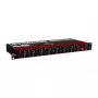 Behringer ULTRAGAIN DIGITAL ADA8200 8 kanalų AD/DA keitiklis, 24 bitų/48 kHz, XLR įėjimai/išėjimai, montuojamas į stovą
