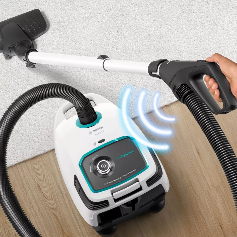 Bosch Serie 6 BGL6HYG1 dulkių siurblys 4,5 L cilindrinis dulkių siurblys Sausas valymas 600 W Dulkių maišelis