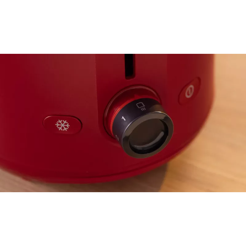 Skrudintuvas Bosch TAT2M124 — 2 riekių 950 W, raudonas, duonos centravimas, atšildymas, pakėlimas