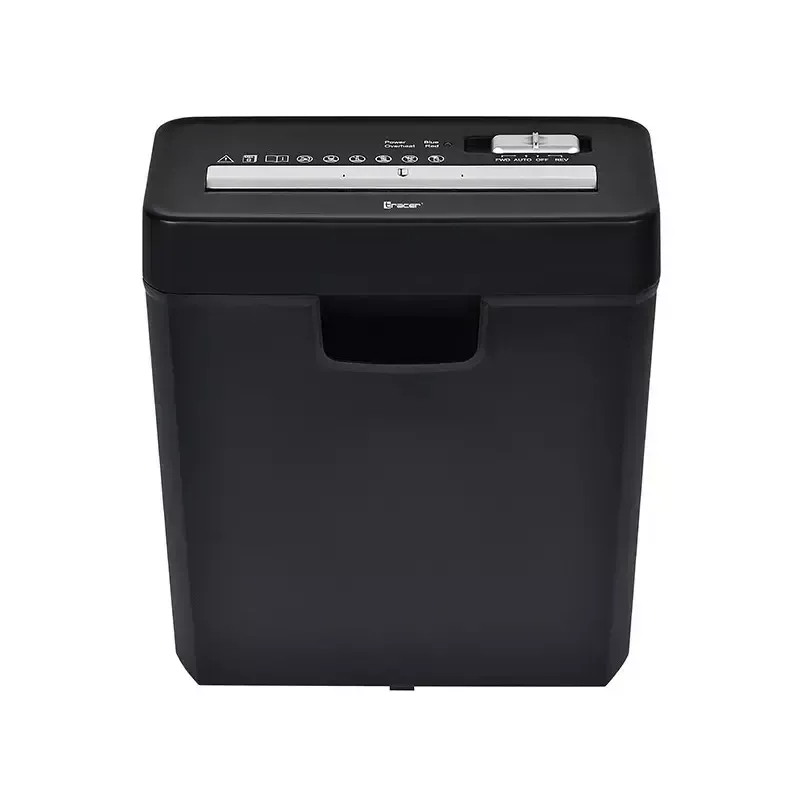 Smulkintuvas TRACER Edge10L kryžminis pjovimas, 10 lapų talpa, 6 mm pjūvis, 10 l dėžė, juodas