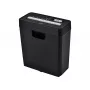 Smulkintuvas TRACER Edge10L kryžminis pjovimas, 10 lapų talpa, 6 mm pjūvis, 10 l dėžė, juodas