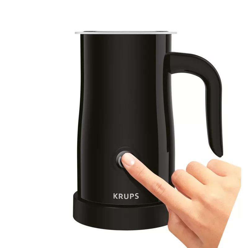 Krups XL1008 Automatinis pieno putotuvas/šildytuvas, juodas