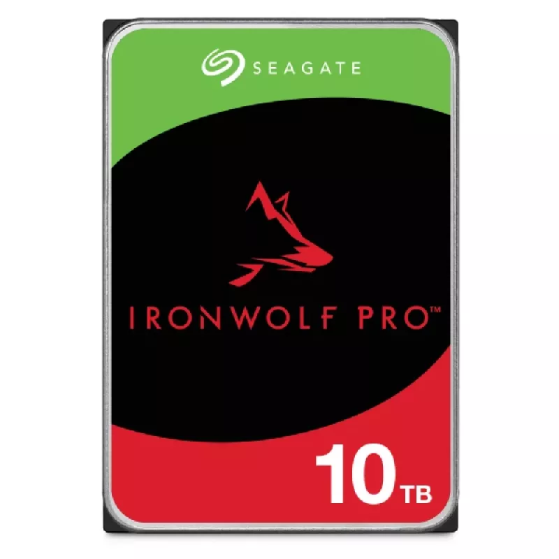 Seagate IronWolf Pro ST10000NT001 vidinis kietasis diskas 10 TB 7200 RPM 256 MB 3,5 colio Serial ATA III