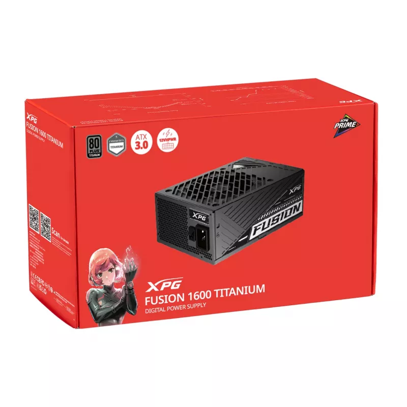 „XPG FUSION 1600W“ maitinimo šaltinis