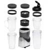 Stalinis trintuvas Adler AD 4084 Smoothie rinkinys – 500 W (maks. 1200 W), 0,7 L stiklinis indas, nuimamas dubuo, juoda
