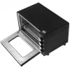 Mini krosnelė Adler AD 6030 — 30 L / 1500 W, mechaninis laikmatis, grilis su sukama ietimi, 230°C, pastatoma, juoda