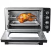 Mini krosnelė Adler AD 6030 — 30 L / 1500 W, mechaninis laikmatis, grilis su sukama ietimi, 230°C, pastatoma, juoda